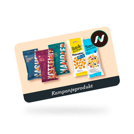 Nøttepose hos Narvesen