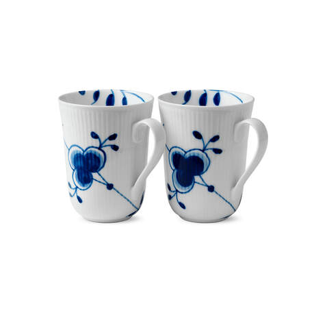 Royal Copenhagen Blue Fluted Mega mugs, set of 2