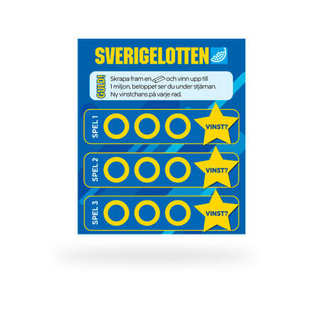 [object Object] Sverigelotten Guld SE