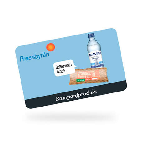 [object Object] Lunch at Pressbyrån, Small SE Gift Card