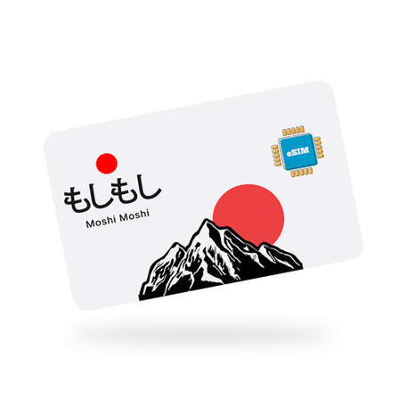 Moshi Moshi Japan eSIM SG Gift Card