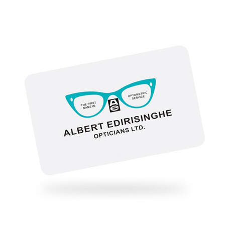 [object Object] Albert Edirisinghe Opticians LK Gift Card