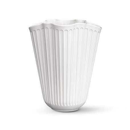 [object Object] Kähler Hammershøi Unfold Maljakko 20,5 cm valkoinen