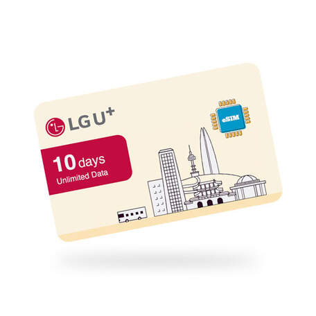 [object Object] LG U+ South Korea eSIM SG Gift Card