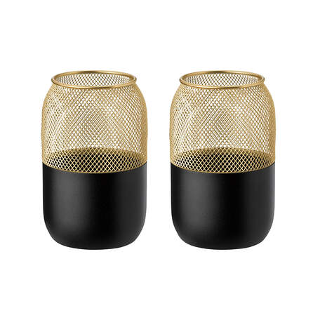 [object Object] Stelton Collar Lysestage Stor, 2 stk.