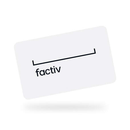 [object Object] factiv HK Gift Card